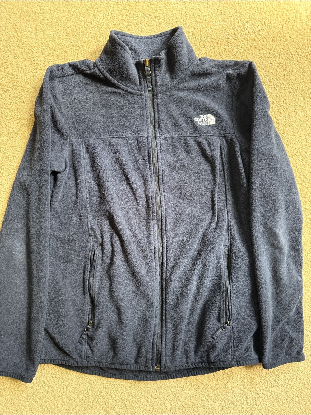 The North Face Kids' Full-Zip Fleece Jacket — Dark Gray